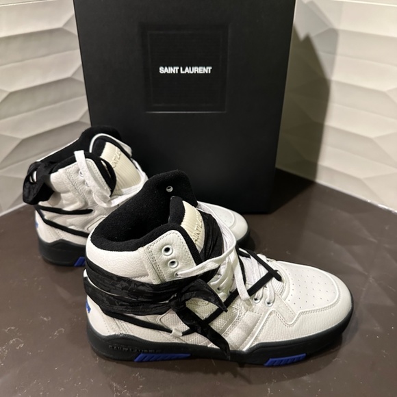SAINT LAURENT PARIS high top sneakers - Picture 5 of 15